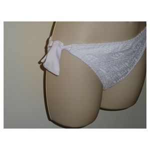 Hula Honey Swim - Hula Honey white crochet bikini bottom S Hula Honey Swim - Hula Honey white crochet bikini bottom S